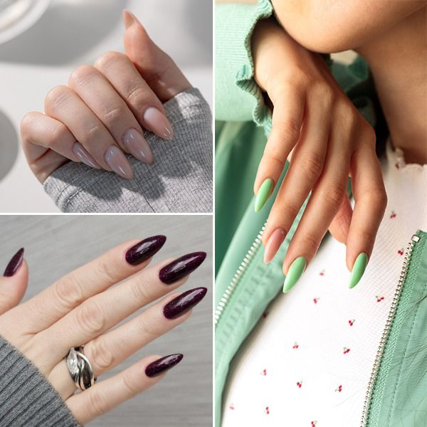 Press On Tips – ALMOND