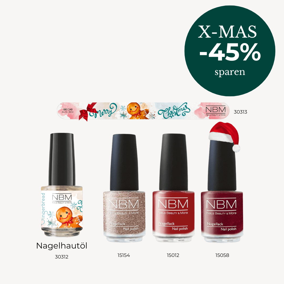 Nagellackset Rosegold-Lebkuchen