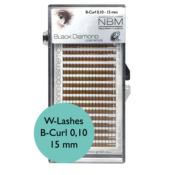 BDC W-Lashes B-Curl 0,10-15mm ABVERKAUF