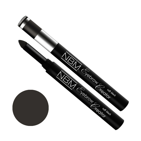 Eyebrow creator soft black