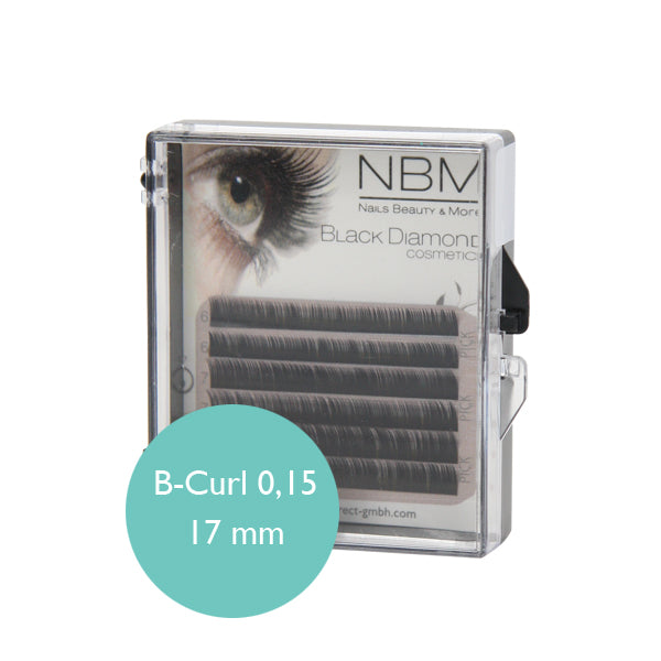 BDC Silk Lashes B-Curl 0,15-17mm Mini Tray ABVERKA