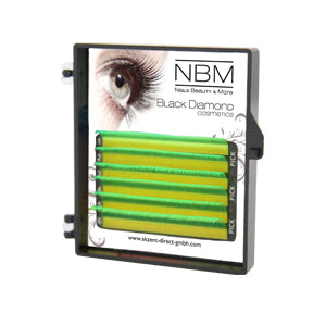 BDC Neon Lashes B-Curl 0,07 Mix green ABVERKAUF