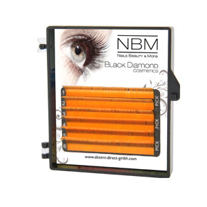 BDC Neon Lashes B-Curl 0,07 Mix orange ABVERKAUF